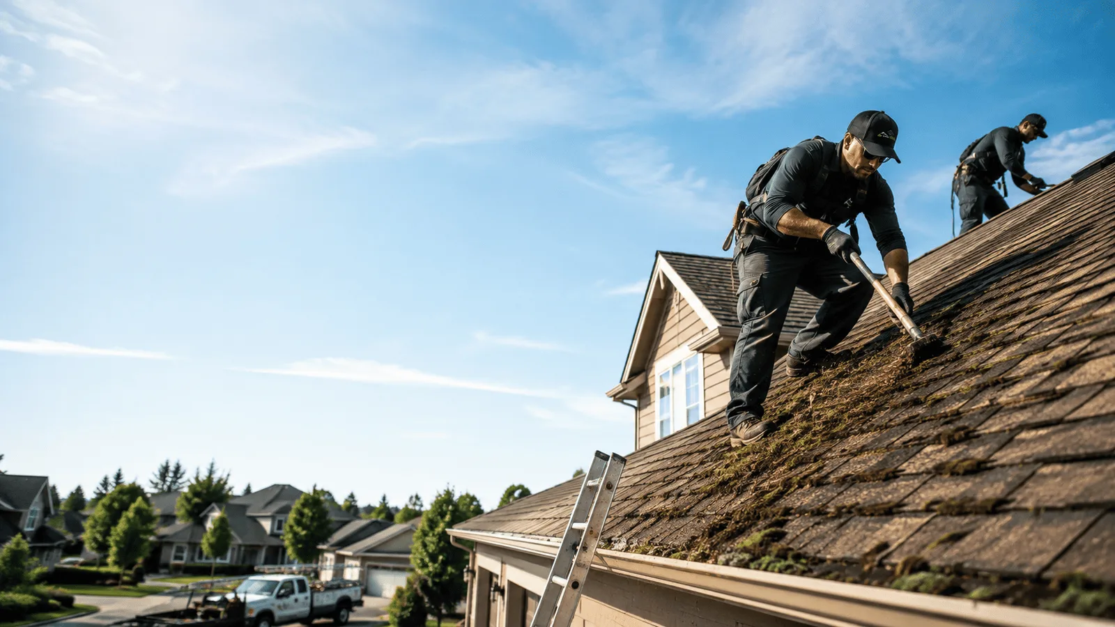 Roof Moss Removal in Summit Station, PA near me